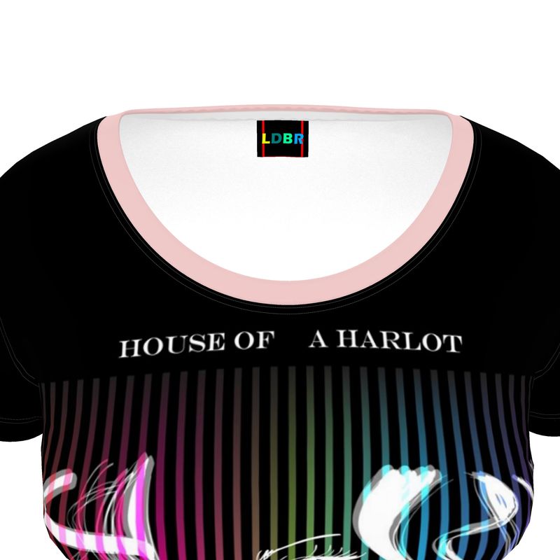 Joshua 2 | House Of A Harlot | Black T-shirt (Female)